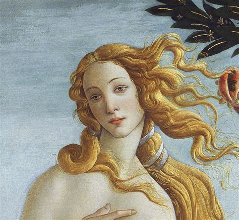 Detail From The Birth Of Venus Circa 1485 Painting By Sandro Botticelli Fine Art America