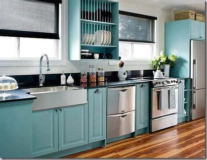 I've used them in three of my own houses and specified them for several clients over the years. turquoise painted kitchen cabinets | decor happy: Ikea ...