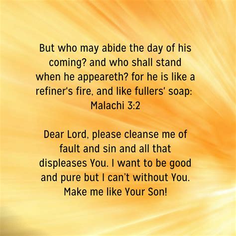 Malachi 32 Prayer Praises And Phrases