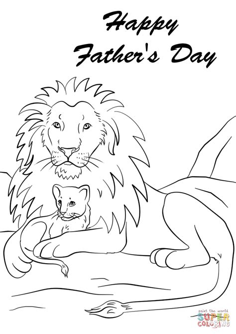 Coloring is essential to the overall development of a child. Happy Father's Day coloring page | Free Printable Coloring ...