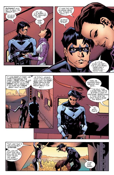 Comic Excerpt Nightwing Learns What Batman Is Most Proud Of Jla 73