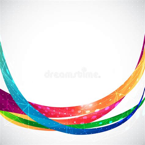 Business Abstract Wave Corporate Background Stock Vector