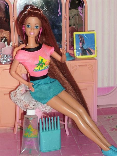 Glitter Hair Barbie By What Doesnt Kill You Makes You Stronger Via Flickr