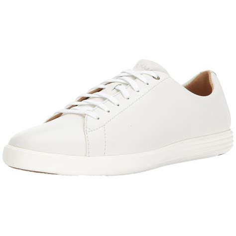 Cole Haan Mens Grand Crosscourt Ii Sneaker White Leather 10 Medium