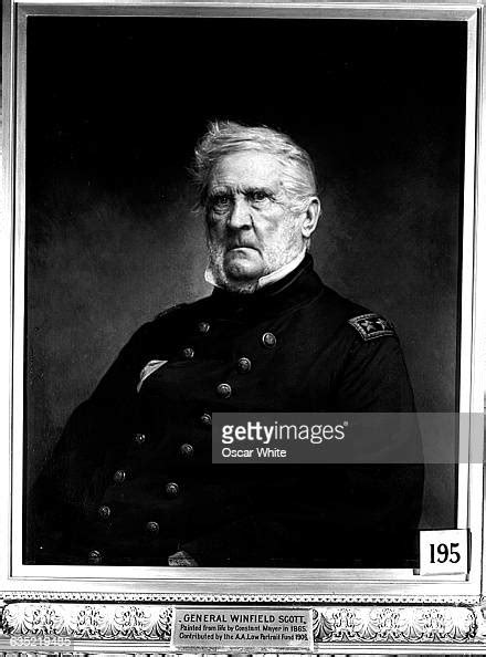 United States General Winfield Scott Fought In Both The War Of 1812
