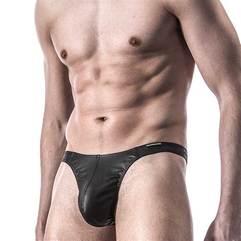 Manstore Wet T String M104 In Black