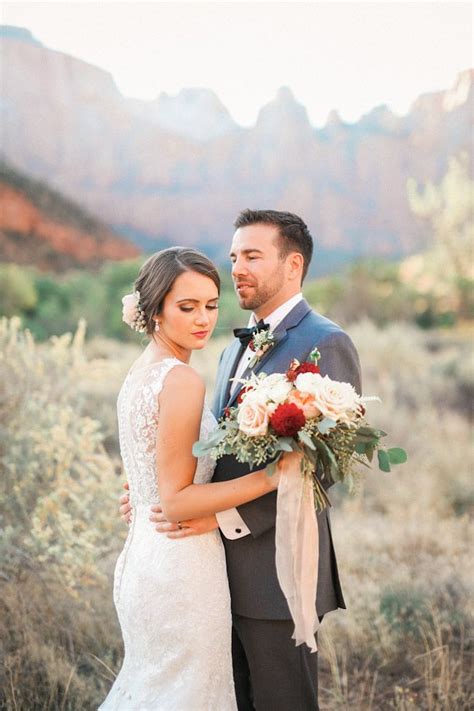 Zion National Park Wedding Kellyjohn Utah Wedding Photographer Utah Wedding Photographers