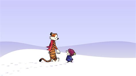 Winter Snow Hills Calvin And Hobbes Wallpapers Hd Desktop And
