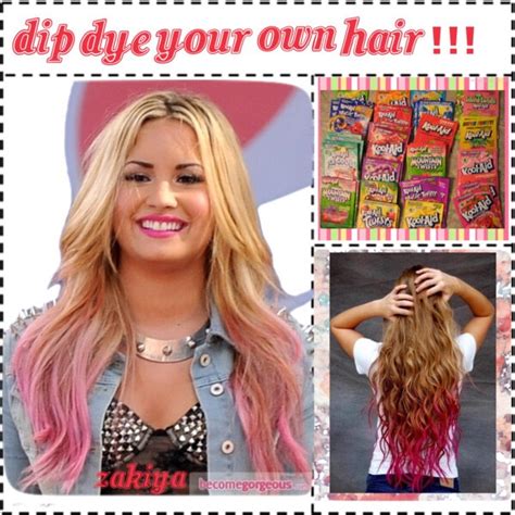 How To Dip Dye Hair With Kool Aids Musely