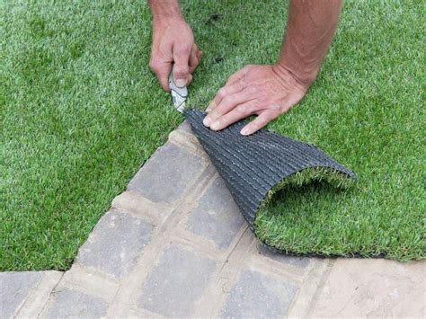 The visual effect of before and after is dramatic! How to Lay Artificial Turf | Artificial turf, Lawn and ...