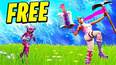 How To Get The Free Birthday Skin In Fortnite Dont Miss This One