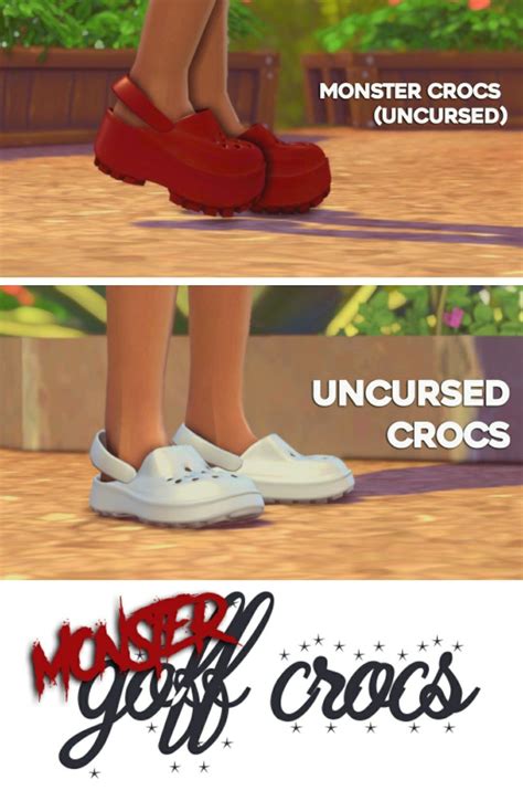 Sims 4 Crocs Cc