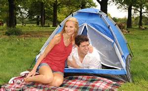 Lucky Mrs Bear Grylls Couples Who Camp Are More Passionate Between The Sheets Says New Survey