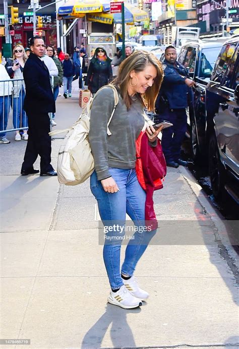 Ginger Zee Is Seen On April 03 2023 In New York City News Photo