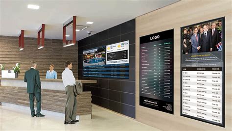 When Deployed You Can Use Hotel Digital Signage To Broadcast Property