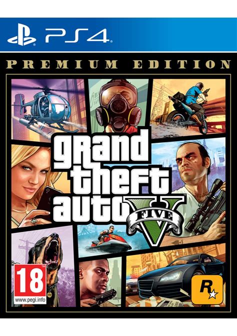 Grand Theft Auto V Gta 5 Premium Edition On Ps4 Simplygames