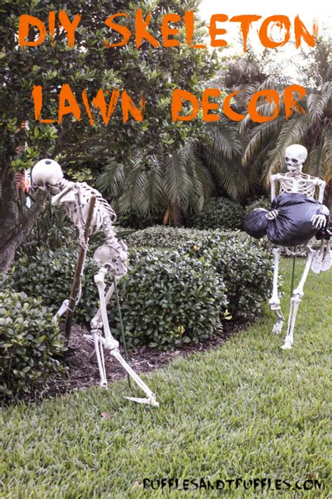 The traditional theme of the holiday we now call halloween focused on using humor and ridicule to confront the power of death. 13 Spooky Halloween Yard Decor Ideas ~ Bless My Weeds