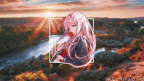 Perfect screen background display for desktop. Anime Wallpaper Zero Two Aesthetic - Wallpaper HD New