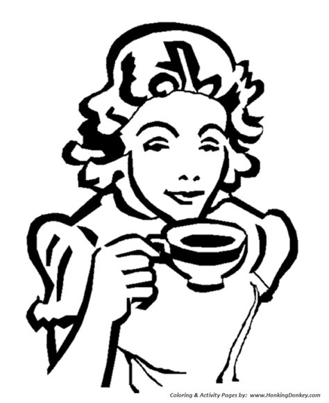Cool father day coloring pages fathers holiday hands and son. Mother's Day Coloring Pages - Mom likes coffee Coloring ...