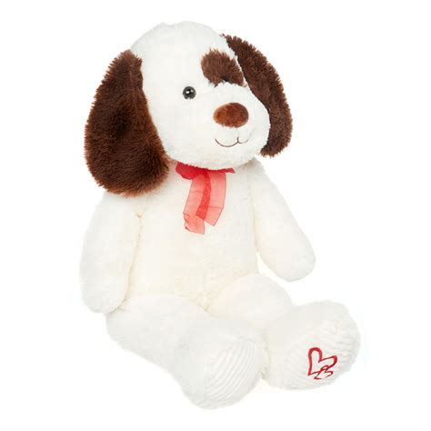 Way To Celebrate Valentines Day Large Plush Puppy