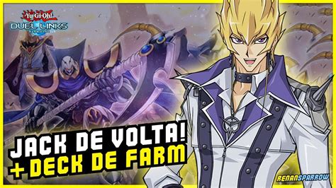 Jack atlas runs a red demon deck, which focuses on quickly synchro summoning his ace monster red demon dragon (called red dragon archfiend in the dubbed version) and mainly devotes its. JACK ATLAS DE VOLTA! + DECK DE FARM - Yu-Gi-Oh! Duel Links ...