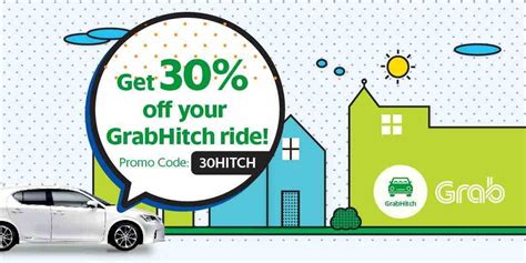 Grabcar to enjoy more discounts. Grab Singapore 30% Off GrabHitch Rides 30HITCH Promo Code ...