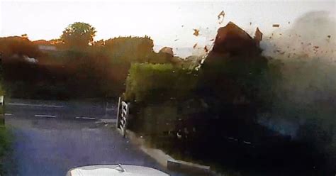 Chichester Crash Horror Moment Car Flips Into Garden In Mph Race That Left One Dead And