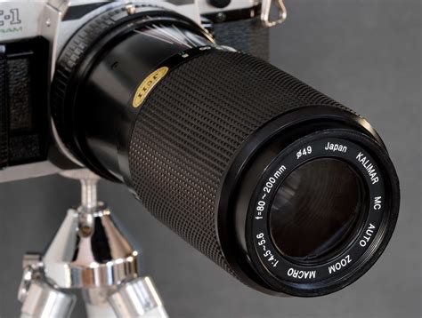 Canon Fd 80 200 F45 56 Mc Macro 14 Telezoom Lens By Etsy