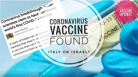 When will there be enough doses for the planet's 7.8. Coronavirus Vaccine Found || Italy or Israel ...
