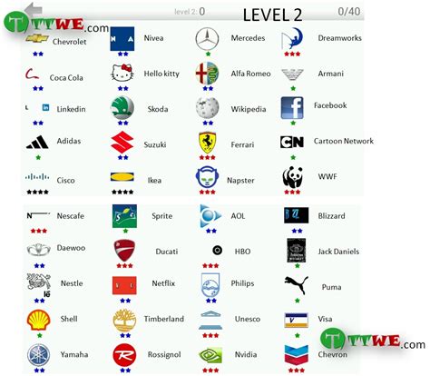 Level 2 Logo Quiz Answers Android Vectorzik