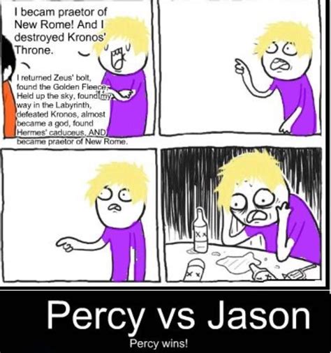 Pjo Funny Memes Percy Vs Jason Wattpad Percy Jackson Fandom Percy