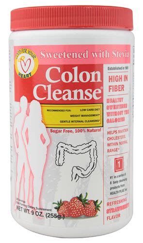 Health Plus Colon Cleanse All Natural Sweetener Strawberrystevia