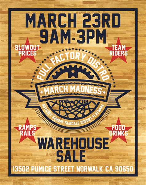 March Madness Warehouse Sale Odyssey Bmx