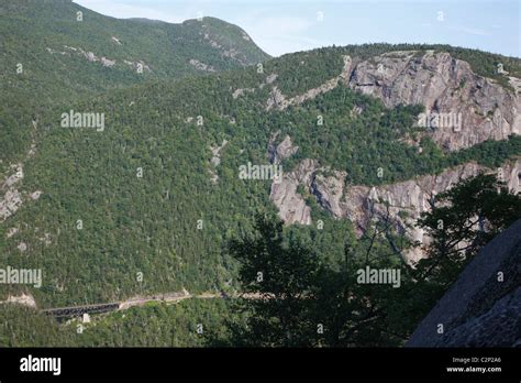 Crawford Notch State Park Mount Willard In The White Mountains New