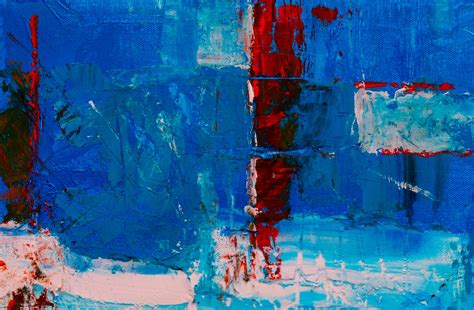 Free Images Blue Painting Modern Art Acrylic Paint Artwork