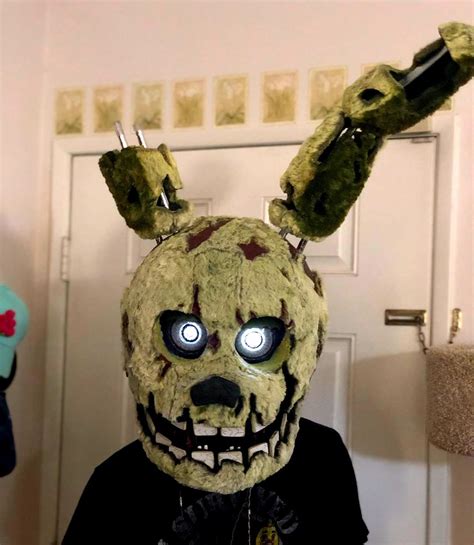 Springtrap Costume Made By Angelcraftixgaming Fnaf Cosplay Fnaf Drawings Springtrap Costume