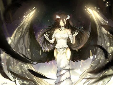 Albedo Overlord Wallpapers Top Free Albedo Overlord Backgrounds