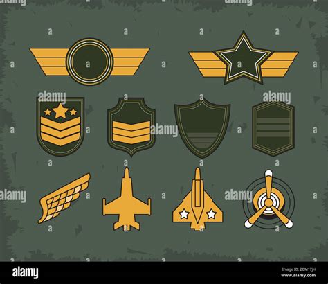 Military Rank Insignias Hi Res Stock Photography And Images Alamy