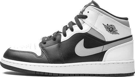 Nike Air Jordan 1 Low Gs Unisex Shoes Youth Size 55y Whiteblack White