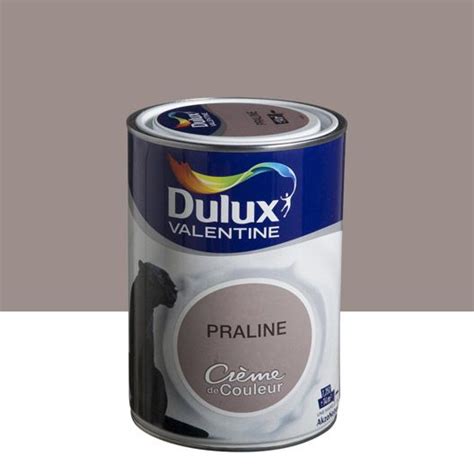 Peinture Multisupports Crème De Couleur Dulux Valentine Brun Praline