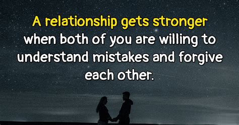 A Relationship Gets Stronger When Both Of You Are Willing To Understand