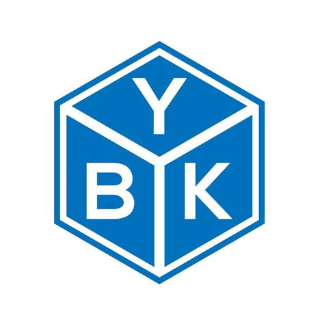 Diseño De Logotipo De Letra Ybk Sobre Fondo Blanco Ybk Creative