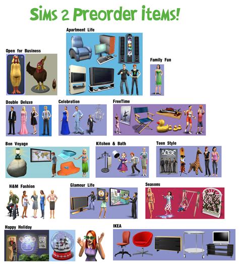 Sims Complete Collection — Sims 2 Bonus Items Master Post Ive Uploaded