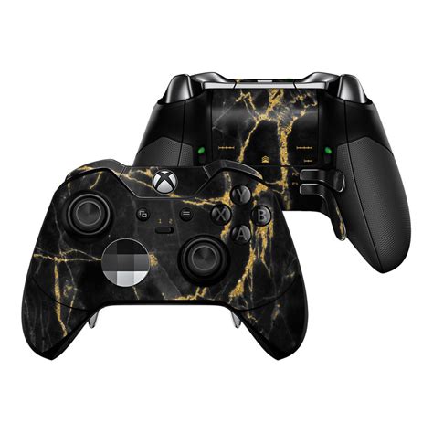 Black Gold Marble Xbox One Elite Controller Skin Istyles