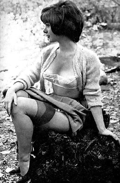 1960s Ladies Loved Flashing Stocking Tops Iii 29 Pics Xhamster