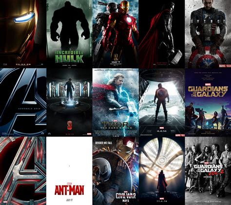 Movies tagged as 'marvel cinematic universe' by the listal community. All Marvel Cinematic Universe Teaser Posters | After ...