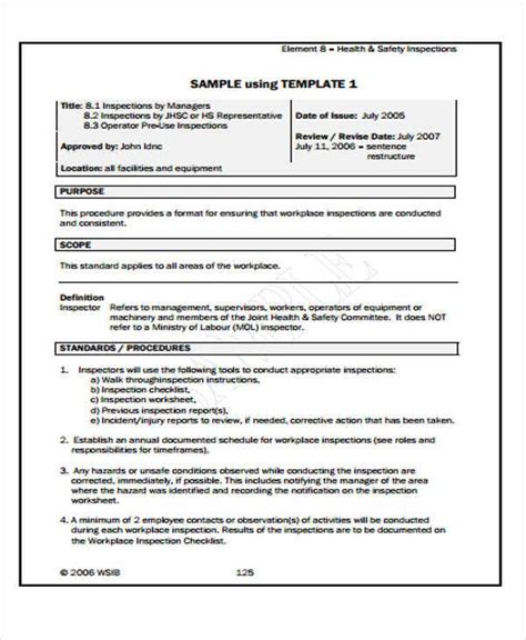 Survey responses on the inspection program's role in highway safety please reference the full report below for all study details. Safety Report Templates - 16+ PDF, Word, Apple Pages, Google Docs Format Download | Free ...