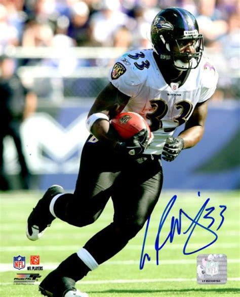 Autographed Leron Mcclain 8x10 Baltimore Ravens Photo Main Line