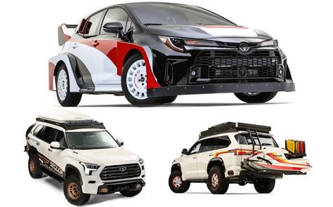 Toyota Shows Gr Corolla Rally Concept Do It All Trucks At Sema The Car Guide