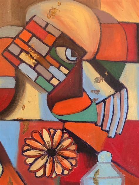 Looking for a good deal on pablo picasso abstract art paintings? Beatrice Werlie - Large French Abstract, Picasso Style ...